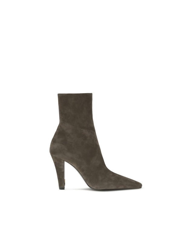 Saint Laurent Jill suede Ankle Boots