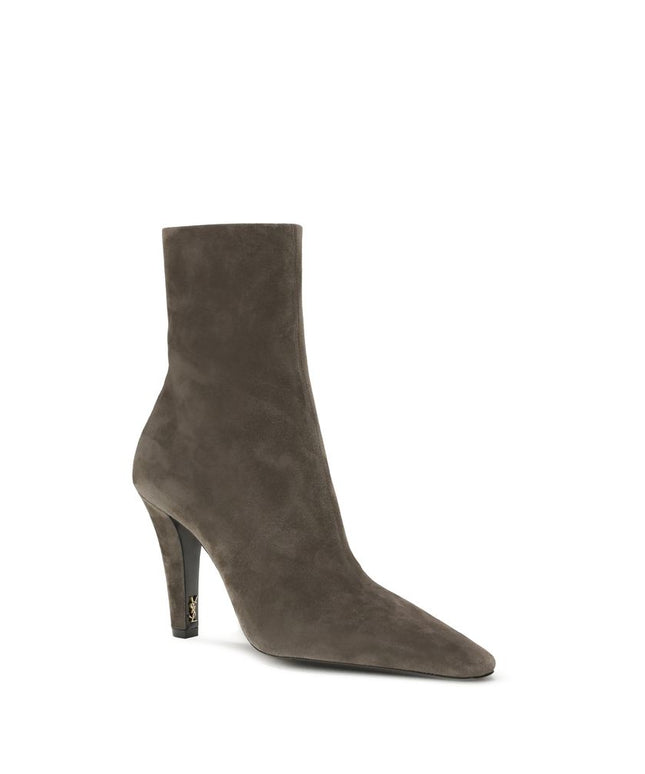 Saint Laurent Jill suede Ankle Boots