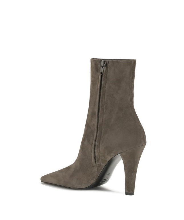 Saint Laurent Jill suede Ankle Boots