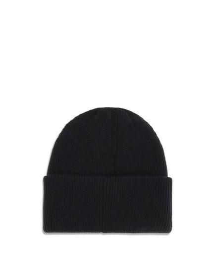Y-3 Classic Beanie with a stitched label at the front
