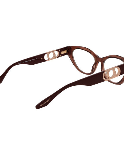 Trussardi Brown Women Glasses Frame