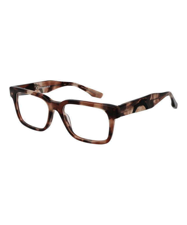 Trussardi Brown Unisex Glasses Frame