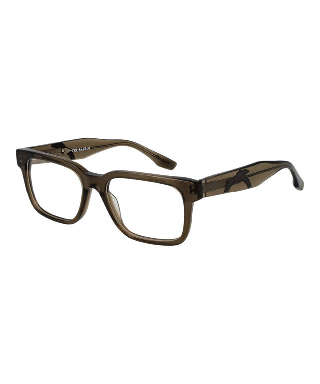 Trussardi Brown Unisex Glasses Frame