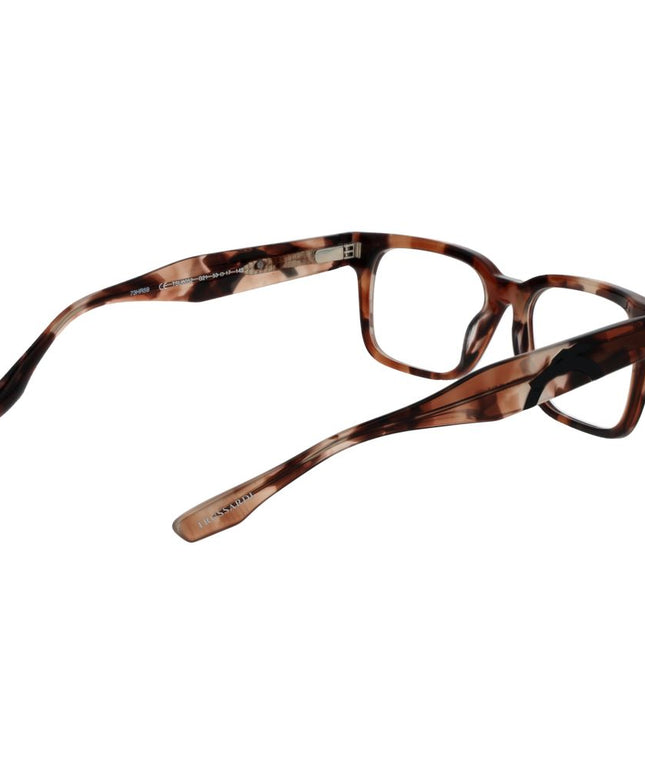 Trussardi Brown Unisex Glasses Frame