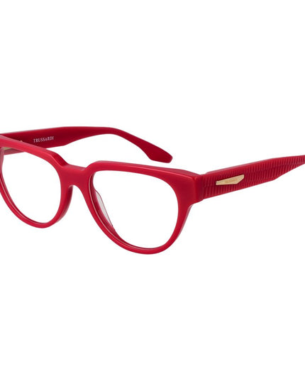 Trussardi Red Women Glasses Frame