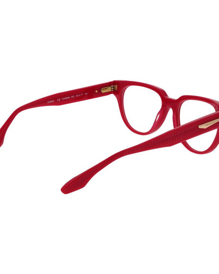 Trussardi Red Women Glasses Frame