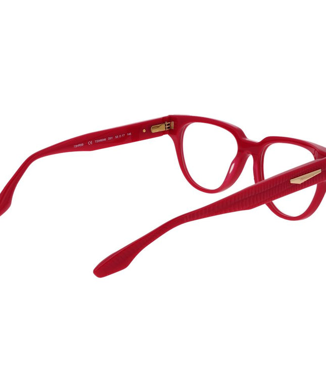Trussardi Red Women Glasses Frame
