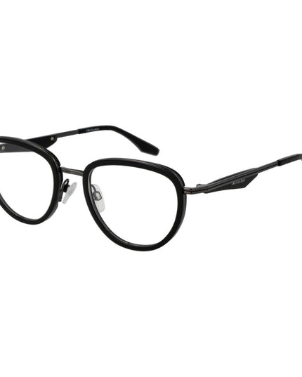 Trussardi Black Men Glasses Frame