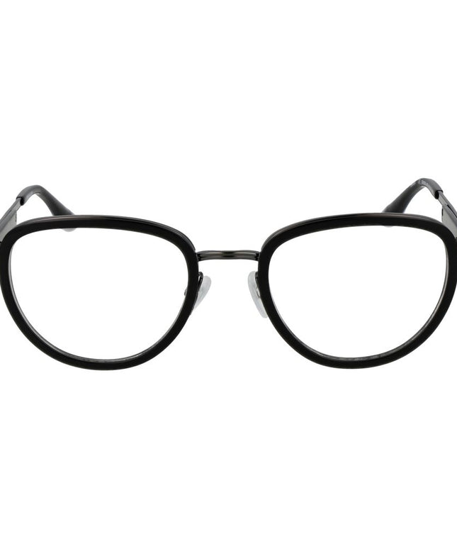 Trussardi Black Men Glasses Frame
