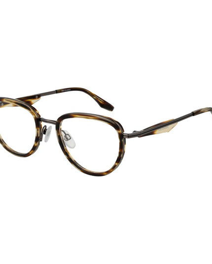 Trussardi Brown Men Glasses Frame