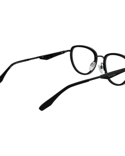 Trussardi Black Men Glasses Frame