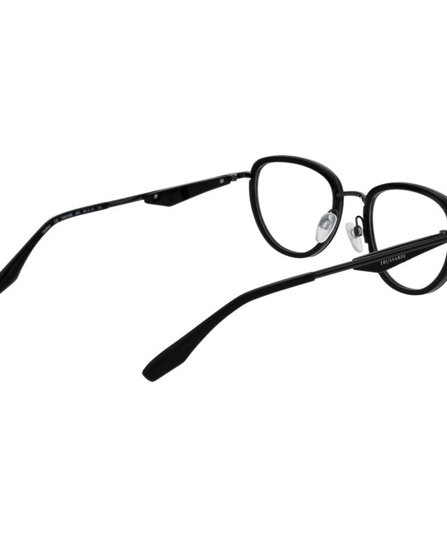 Trussardi Black Men Glasses Frame