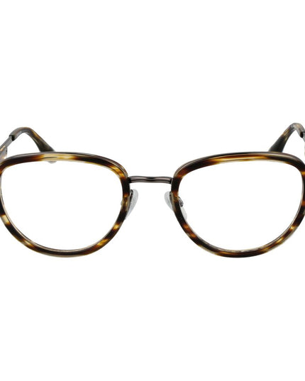 Trussardi Brown Men Glasses Frame