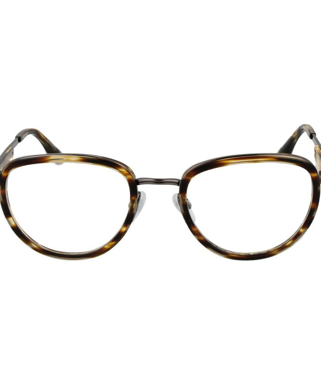 Trussardi Brown Men Glasses Frame