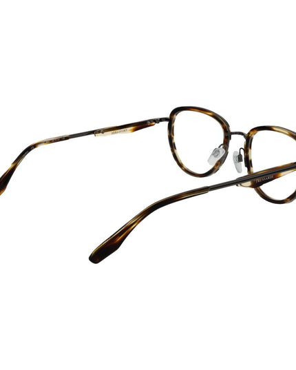 Trussardi Brown Men Glasses Frame