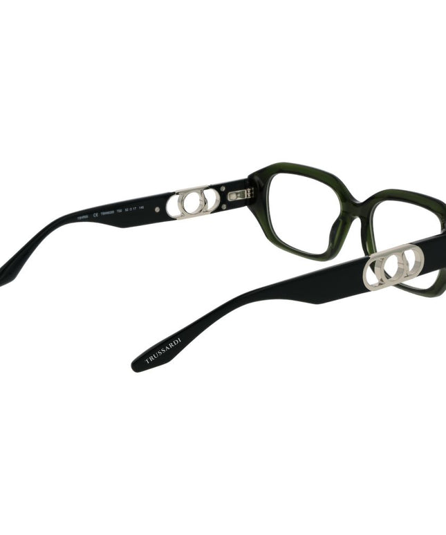 Trussardi Green Women Glasses Frame
