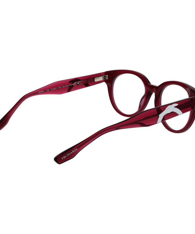 Trussardi Purple Unisex Glasses Frame