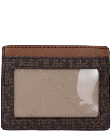 Michael Kors Brown Fabric Cardholders