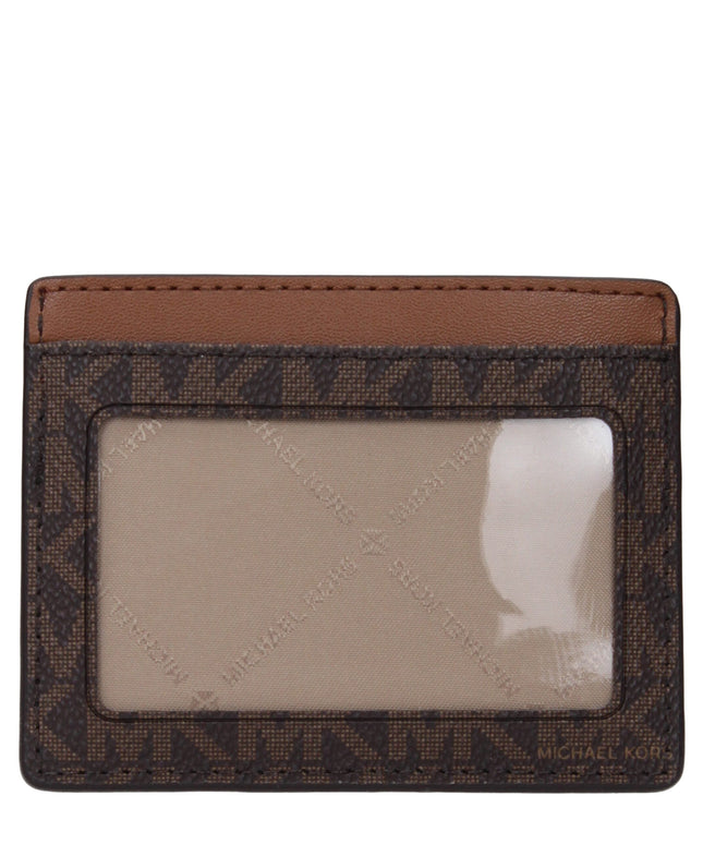 Michael Kors Brown Fabric Cardholders