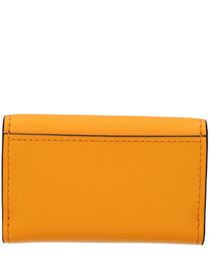 Michael Kors Orange Leather Wallets