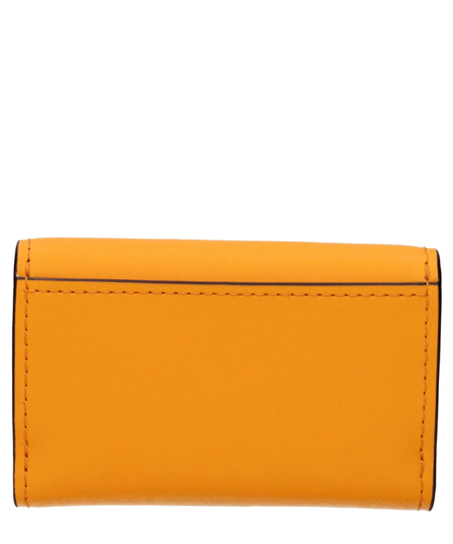 Michael Kors Orange Leather Wallets