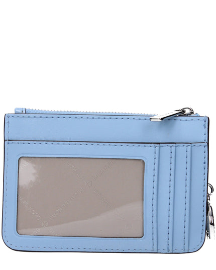 Michael Kors Light Blue Leather Wallets