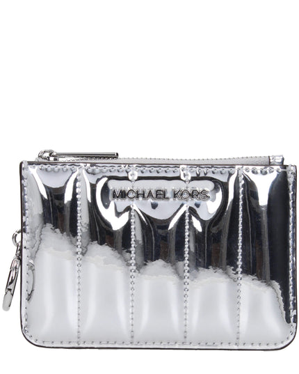 Michael Kors Gray Leather Wallets