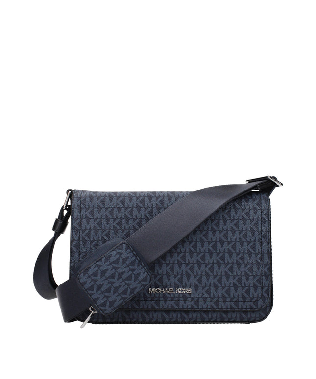 Michael Kors Blue Fabric Crossbody Bags