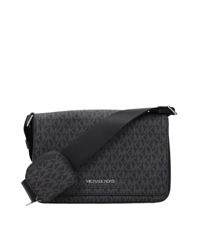 Michael Kors Black Fabric Crossbody Bags