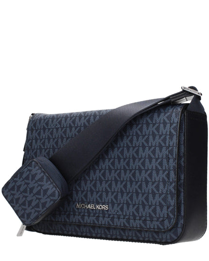 Michael Kors Blue Fabric Crossbody Bags