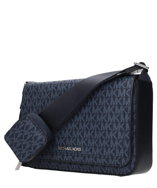 Michael Kors Blue Fabric Crossbody Bags