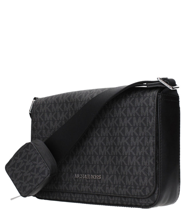 Michael Kors Black Fabric Crossbody Bags
