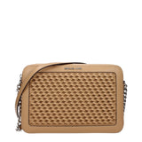 Michael Kors Brown Leather Crossbody Bags