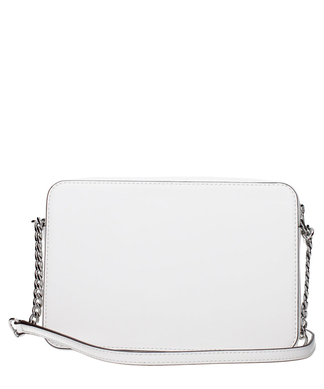 Michael Kors White Leather Crossbody Bags