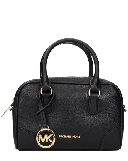Michael Kors Black Leather Handbags