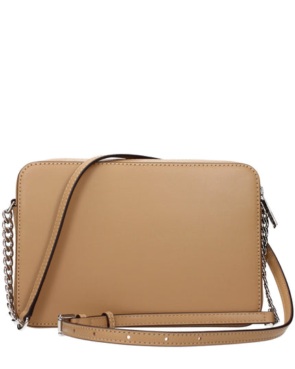 Michael Kors Brown Leather Crossbody Bags