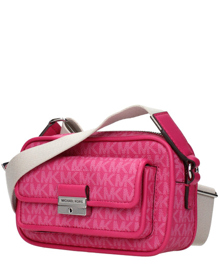 Michael Kors Pink Fabric Crossbody Bags