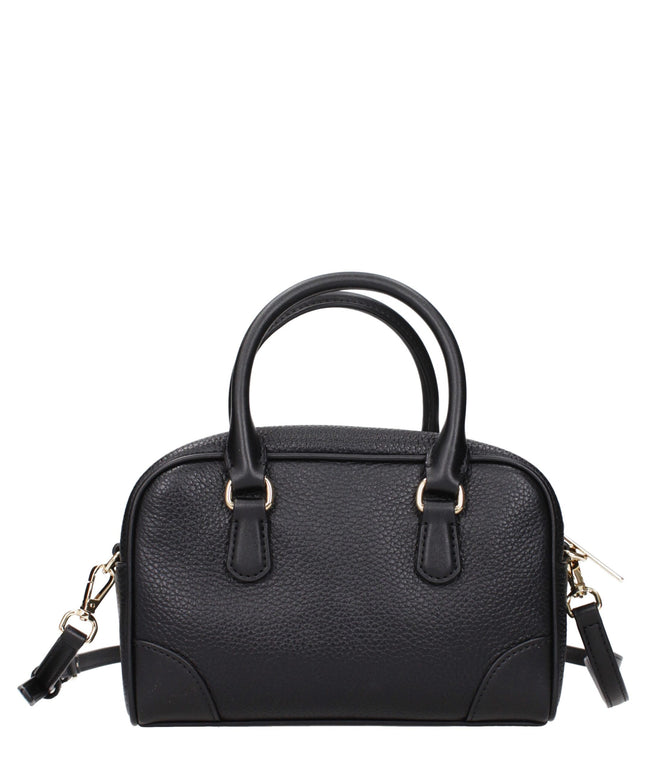 Michael Kors Black Leather Handbags