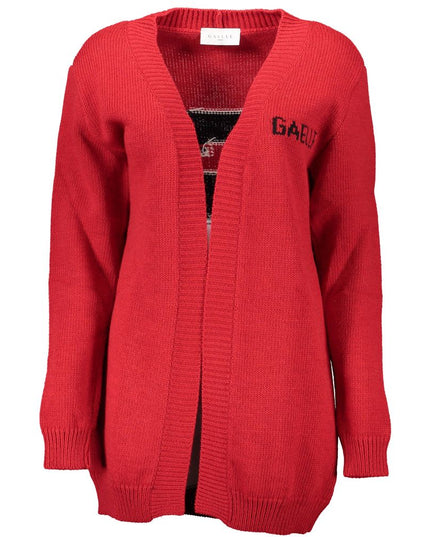 Gaelle Paris Red Wool Sweater