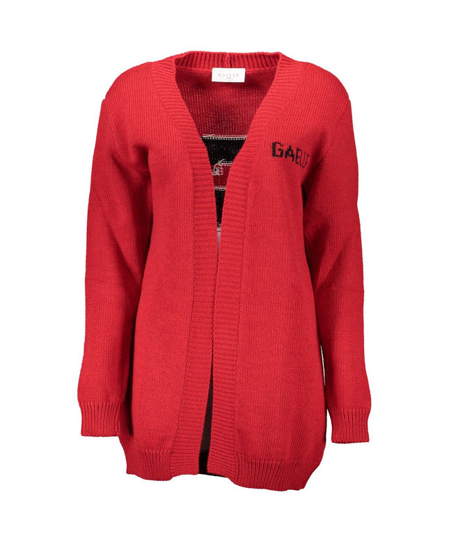 Gaelle Paris Red Wool Sweater