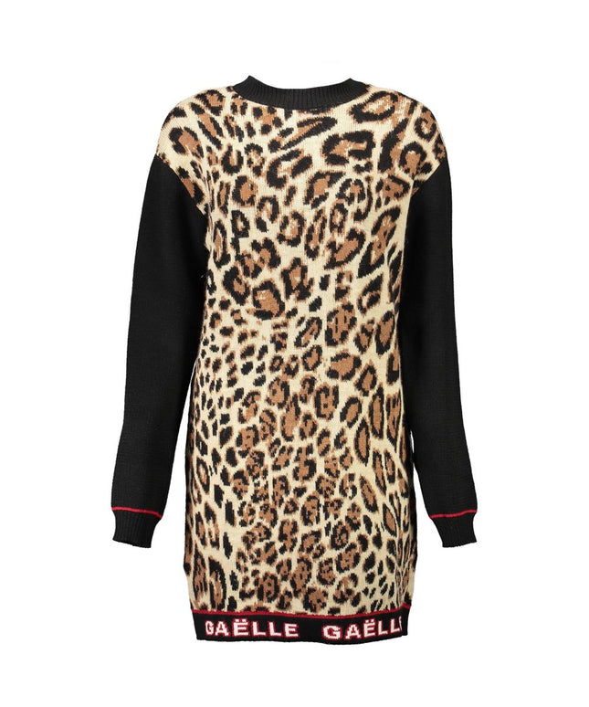 Gaelle Paris Beige Textile Dress