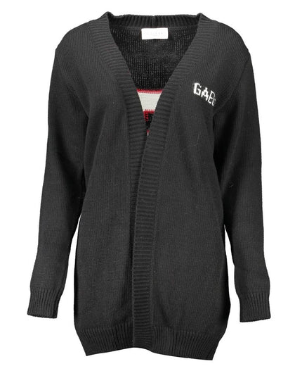 Gaelle Paris Black Wool Sweater