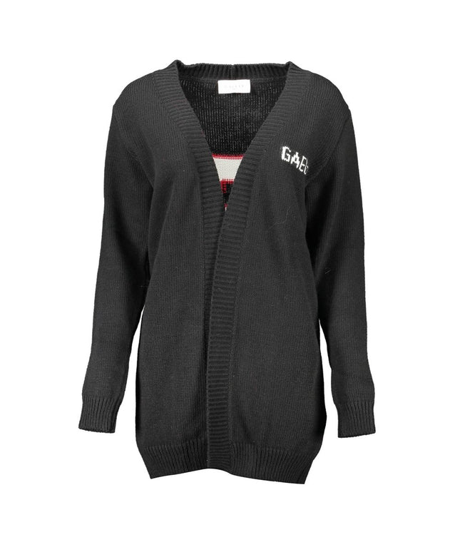 Gaelle Paris Black Wool Sweater