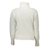 Gaelle Paris White Wool Sweater