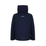 Suns Blue Polyester Jackets & Coat