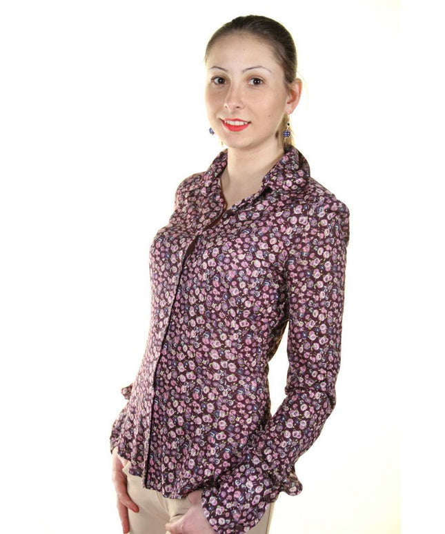 HOLIDAY INN Purple Viscose Shirt
