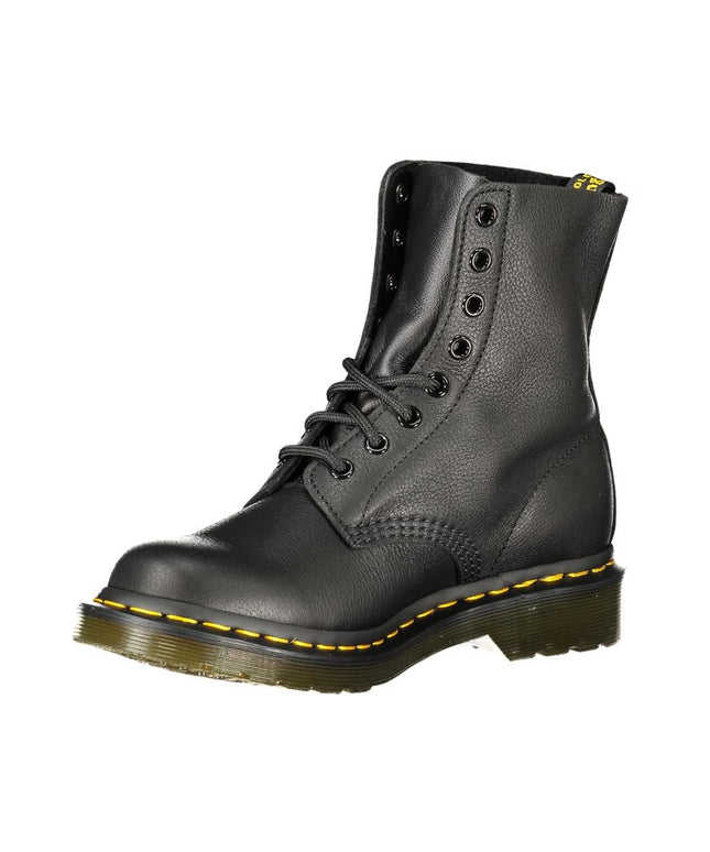 Dr. Martens Black Polyester Ankle