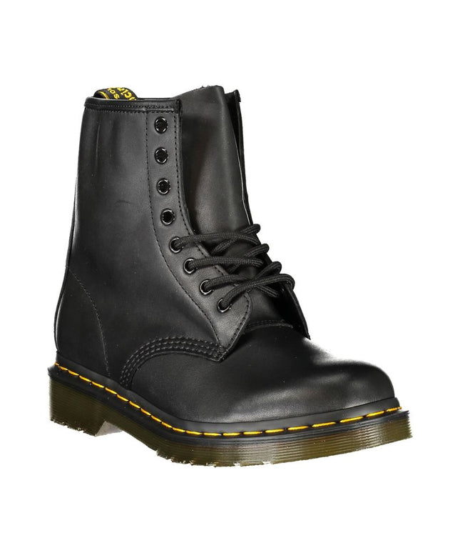 Dr. Martens Black Polyester Ankle