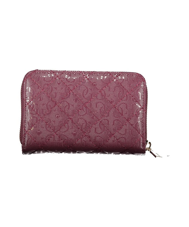 Guess Jeans Red Polyethylene Wallet