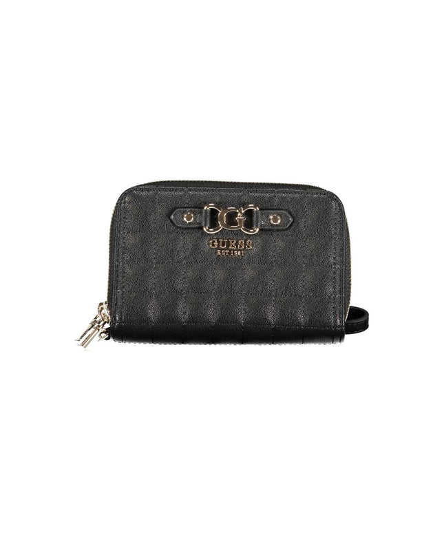 Guess Jeans Black Polyethylene Wallet